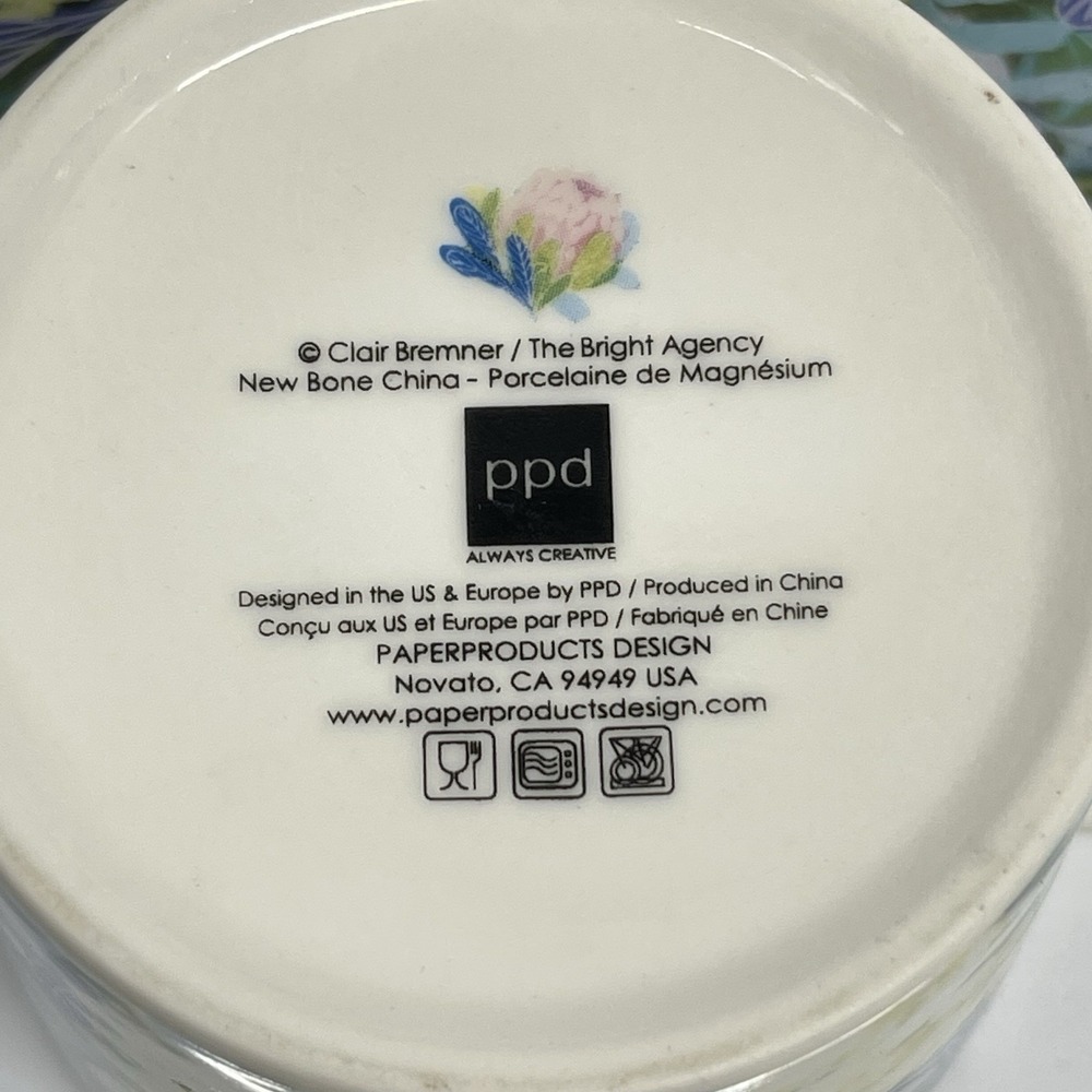 PPD Trend Mug Royal Botanic Design New Bone China 13.5 oz Cup In A Gift Box NIB - Picture 4 of 7